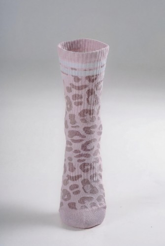 Носки Nebbia Leopard Crew Socks PRIMAL Pink Leopard 106