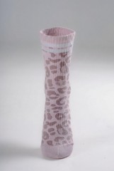 Носки Nebbia Leopard Crew Socks PRIMAL Pink Leopard 106