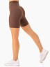 Шорты Level Up High Waisted Scrunch Shorts - Chocolate