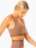 Топ Excel Seamless Sports Bra - Mocha Marl