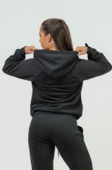 Худі Nebbia Women's Classic Zip-Up Hoodie INTENSE Signature Black 845