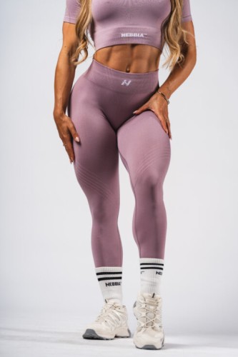 Легінси Nebbia Push-Up Leggings with Shaping Lines FLOW SEAMLESS Pink 497