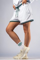 Шорты женские Nebbia Lounge Sweatshorts CLUB D’OR White 643