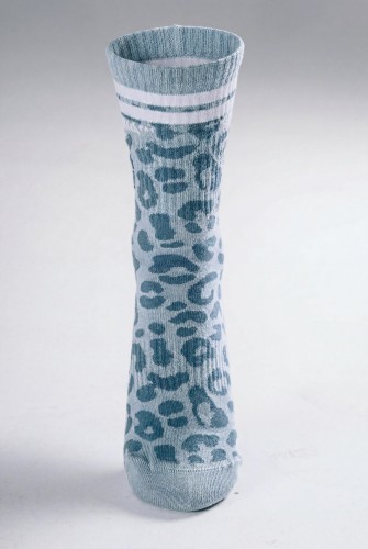 Шкарпетки Nebbia Leopard Crew Socks PRIMAL Blue Leopard 106