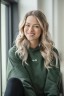 ХУДІ LOOSE FIT CROP HOODIE ICONIC DARK GREEN 421