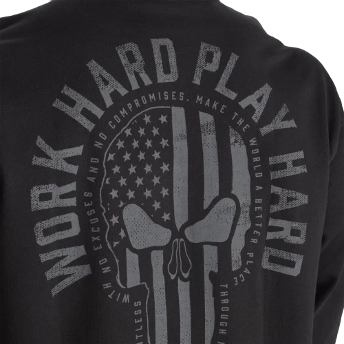 Світшот у ретро стилі GASP Graphic Crewneck 220990 Acid Washed Black