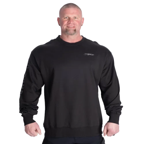 Світшот у ретро стилі GASP Graphic Crewneck 220990 Acid Washed Black