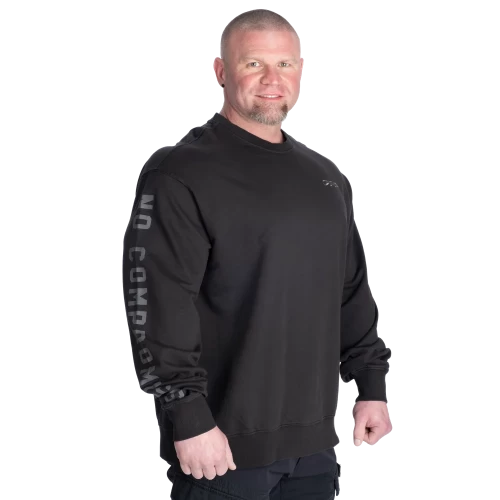 Світшот у ретро стилі GASP Graphic Crewneck 220990 Acid Washed Black