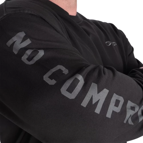 Світшот у ретро стилі GASP Graphic Crewneck 220990 Acid Washed Black