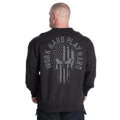 Світшот у ретро стилі GASP Graphic Crewneck 220990 Acid Washed Black