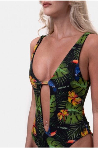 КУПАЛЬНИК HIGH-ENERGY MONOKINI JUNGLE GREEN 560