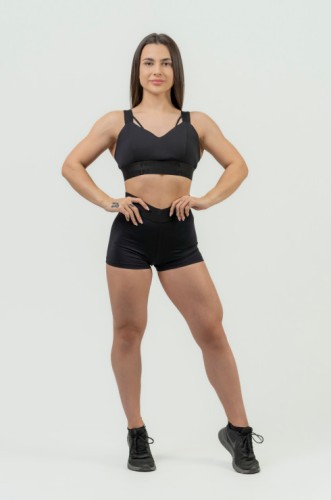 Топ Nebbia Women's Padded Sports Bra INTENSE Iconic Black 844