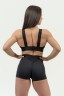 Топ Nebbia Women's Padded Sports Bra INTENSE Iconic Black 844