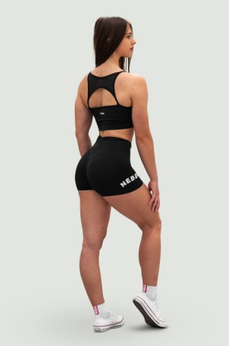Шорти Nebbia High Waisted Shorts 5″ GYM HERO Black 582