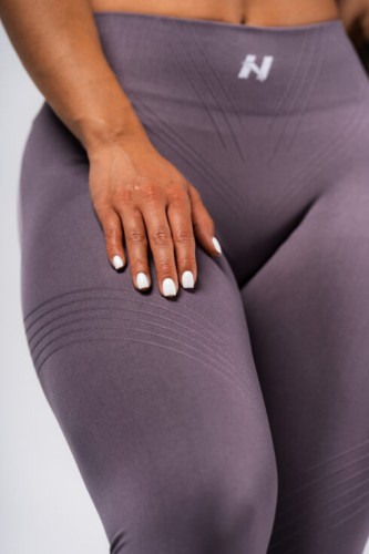 Легінси Nebbia Push-Up Leggings with Shaping Lines FLOW SEAMLESS Dark Grey 497