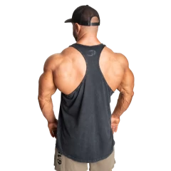 Майка GASP Skull T-Back 220991 Washed Black