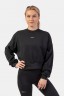 ТОЛСТОВКА LOOSE FIT SWEATSHIRT "FEELING GOOD" BLACK 420