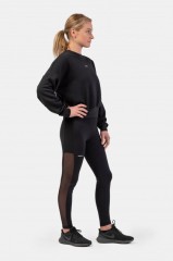 ТОЛСТОВКА LOOSE FIT SWEATSHIRT "FEELING GOOD" BLACK 420