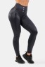 Штани High Waist Glossy Look Bubble Butt Pants Volcanic Black 586