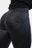 Штани High Waist Glossy Look Bubble Butt Pants Volcanic Black 586