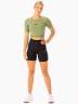 Топ Excel Seamless T-Shirt - Moss Green Marl