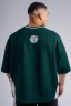 Футболка Nebbia Oversized T-Shirt PRIMAL Dark Green 869