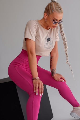 ТОП BROWN TEE SHORT SLEEVE