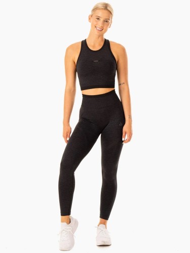 Майка Excel Seamless Tank - Black Marl