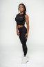 Топ Nebbia Women's Compression Push-Up Top INTENSE Mesh Gold 842