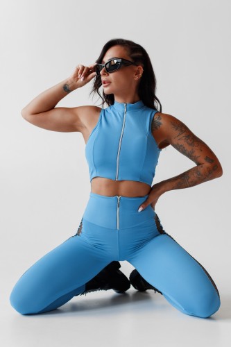 Легінси Legging Glam Fitzona Blue 14806