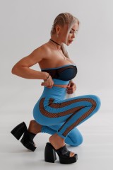 Легінси Legging Glam Fitzona Blue 14806