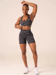 Шорты Ryderwear Zebra Seamless Shorts - Grey Marl/Black Zebra