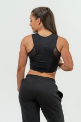 Топ Nebbia Women's Compression Push-Up Top INTENSE Mesh Black 842