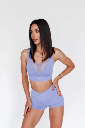 Топ Medium-Support Mesh Sports Bra PERFORMANCE Light Purple 477