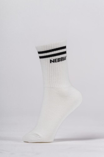 Носки NEBBIA Crew Socks White 131