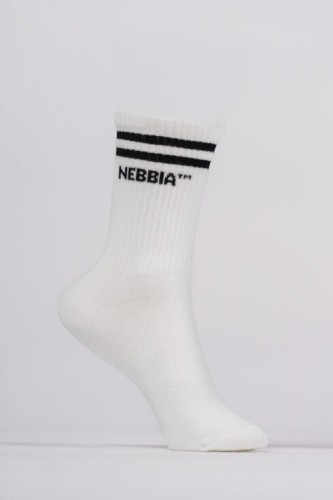 Носки NEBBIA Crew Socks White 131