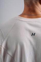 Футболка Nebbia Oversized Pump Cover T-Shirt PRIMAL Cream 871
