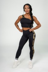 Топ Nebbia Women's High Support Sports Bra INTENSE Asymmetric Gold 841