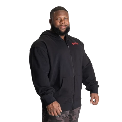 Чоловіча толстовка на блискавці GASP HTK Classic Hoodie 221018 Black