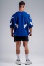 Футболка Nebbia Oversized Pump Cover T-Shirt PRIMAL Blue 871