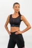 Топ Medium-Support Mesh Sports Bra PERFORMANCE Black 477