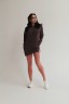 ХУДИ EVERYDAY HERO LONG SWEATSHIRT WITH A HOODIE MARRON 580