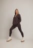 ХУДИ EVERYDAY HERO LONG SWEATSHIRT WITH A HOODIE MARRON 580