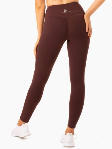 Леггинсы Staples Scrunch Bum Leggings - Chocolate