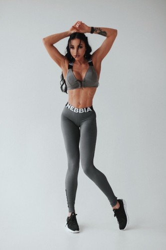 Леггинсы Nebbia Scrunch butt 691 Grey