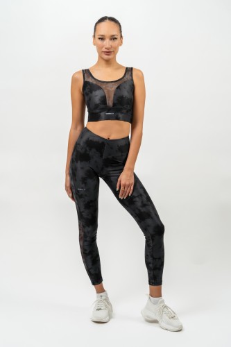 Леггинсы High Waisted Mesh Leggings IMPACT Black 479