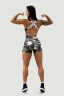 Комбинезон Nebbia One-Piece Workout Bodysuit 5″ GYM RAT Camo Green 512