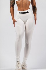 Леггинсы Nebbia High-Waist Push-Up Leggings FLOW SEAMLESS Cream 496