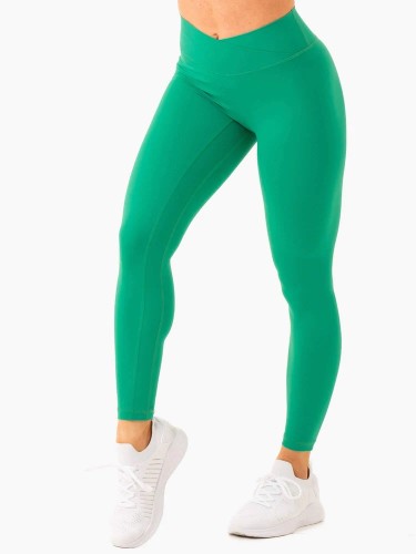 Леггинсы NKD Cross Over Leggings - Green