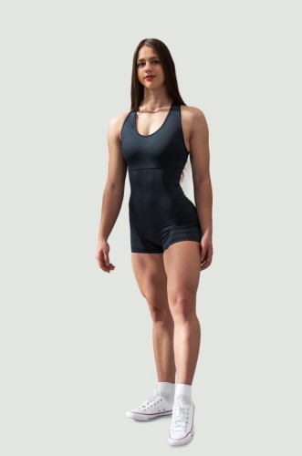 Комбинезон Nebbia One-Piece Workout Bodysuit 5″ GYM RAT Black 287